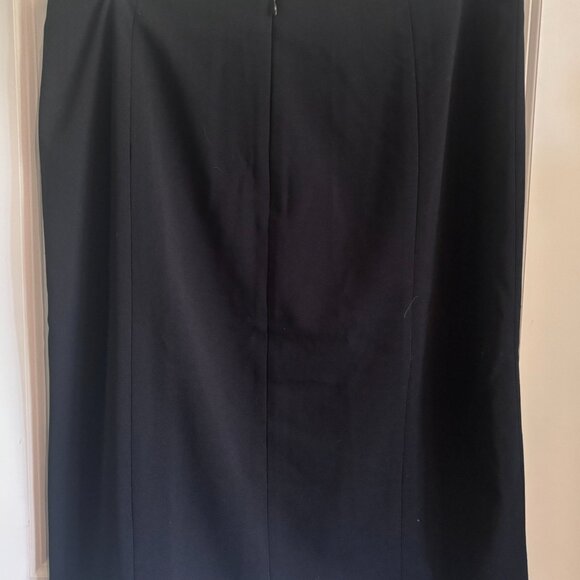 Calvin Klein black with silver rivets skirt - Picture 2 of 3